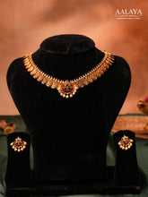 Aalaya Temple Coin Heritage Necklace Set