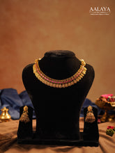 Aalaya Classic Lakshmi Coin Necklace Set
