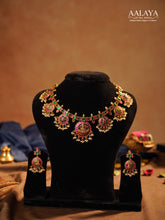 Aalaya Jadauv Lakshmi Temple Necklace Set