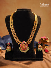 Aalaya Divine Lakshmi Coin Haram Set – Jadauv Design