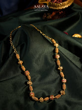 Aalaya Emerald Vine Choker Necklace Set