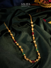 Aalaya Dual-Tone Heritage Beaded Necklace