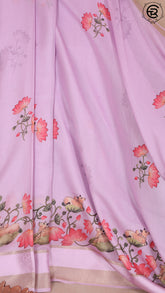 Pink Pichwai Design with Fancy Tassel Viyara Silk Saree