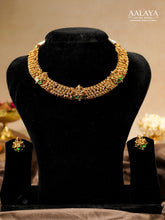 Aalaya Gold Weave Heritage Choker Set