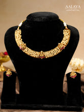 Aalaya Pearl Weave Heritage Choker Set
