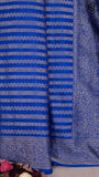 Royal Blue Pure Warm Silk Golden Zari Brocade with Rich Pallu Varanasi Saree