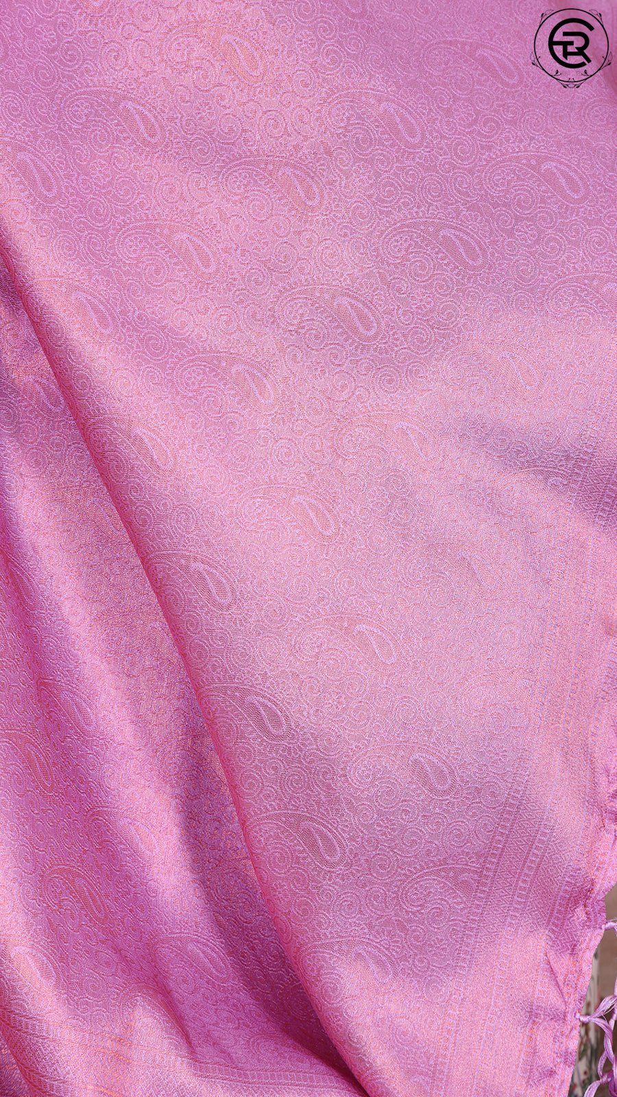 Pink Semi Kanchi Soft Silk Saree