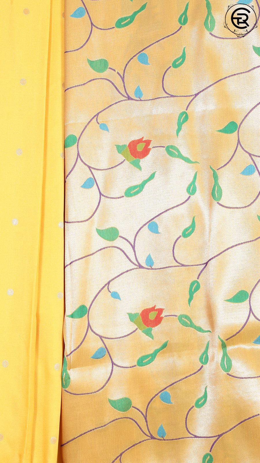Yellow Paithani Silk Saree ERA03YLW