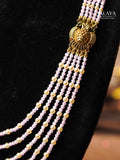 Aalaya Blush Pink Pearl Heritage Necklace
