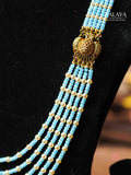 Aalaya Azure Pearl Heritage Necklace