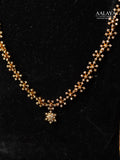 Aalaya Celeste Floral Necklace Set