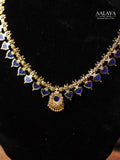 Aalaya Neelambari Sapphire Drop Necklace