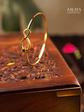 Aalaya Midnight Infinity Loop Bangle