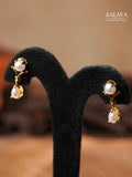 Aalaya Pearl Floral Necklace Set