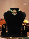 Aalaya Emerald Devi Heritage Choker