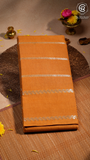 Mustard Yellow Sungadi Pure Cotton Saree