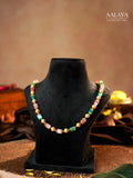 Aalaya Pastel Harmony Beaded Necklace