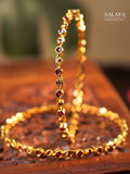 Aalaya Ruby Orbit Chain Bangle