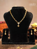 Aalaya Kanaka Dewdrop Necklace Set
