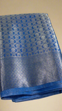 Blue Tissue Silk Saree