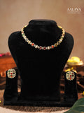 Aalaya Navarathna Radiance Floral Necklace