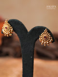 Aalaya Antique Gold Lakshmi Temple Necklace Set