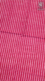 Maroon Moon Patterned Handblocked Cotton Salwar Set
