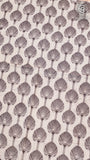 Charcoal Grey & Palm Fan Patterned Handblocked Cotton Salwar Set