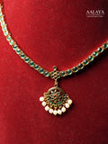 Aalaya Mayura Pearl Necklace Set