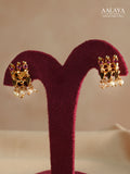 Aalaya Pearl Cascade Choker Set