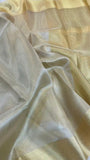 Gold and Silver Tissue Silk Saree