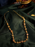 Aalaya Emerald Vine Choker Necklace Set
