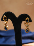 Aalaya Contemporary Bird Motif Pendant Necklace Set