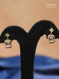 Aalaya Crystal Solitaire Elegance Necklace Set