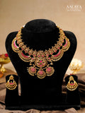 Aalaya Royal Chandrika Bridal Statement Necklace Set