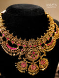 Aalaya Royal Chandrika Bridal Statement Necklace Set
