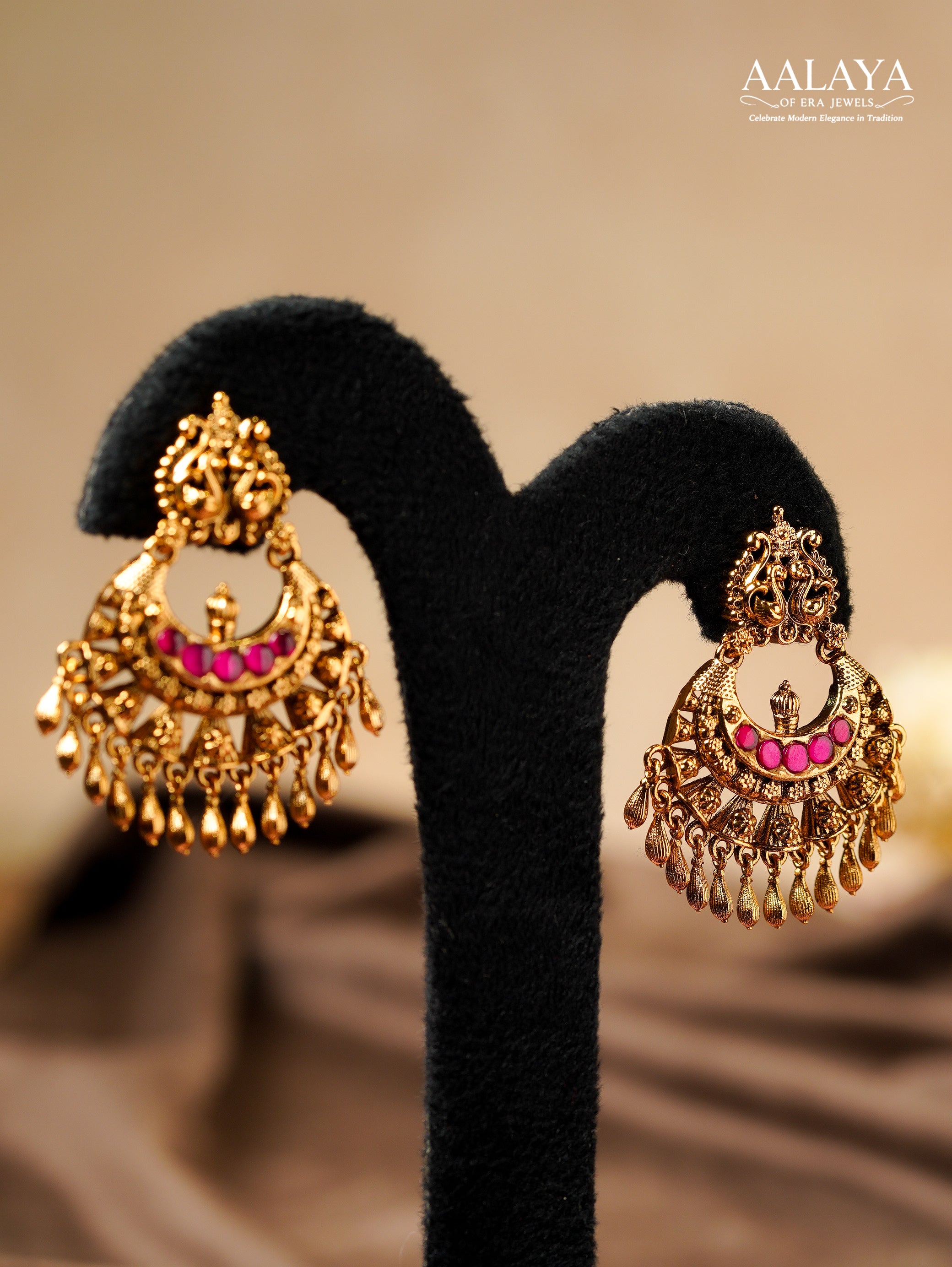 Aalaya Royal Chandrika Bridal Statement Necklace Set