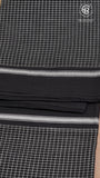 Black Checkered Narayanpet Handloom Cotton Saree