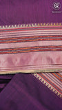 Violet & Pink Handloom Narayanpet Cotton Saree